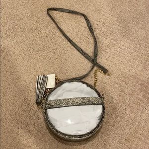 Clear crossbody purse